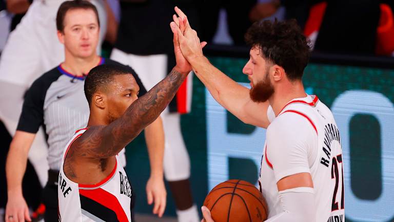Jusuf Nurkic Delighted In Damian Lillard's Denial of Trade Request